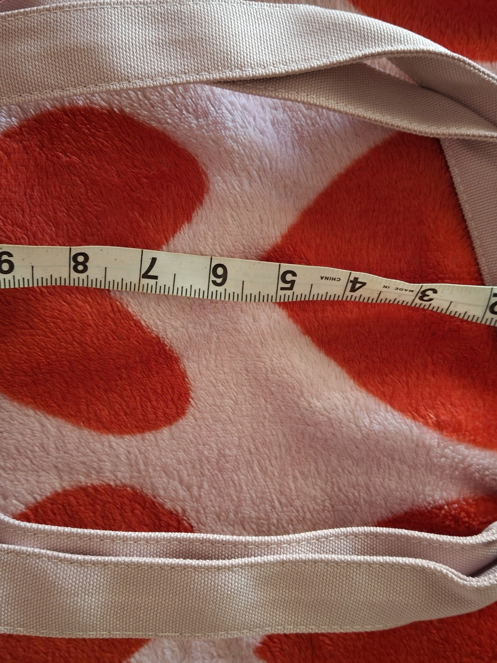 Burberry Blush Pink Canvas Tote - Picture 3 of 6